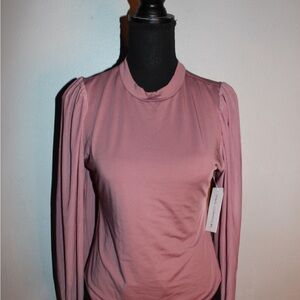 Long Sleeve Pink Women's Top
